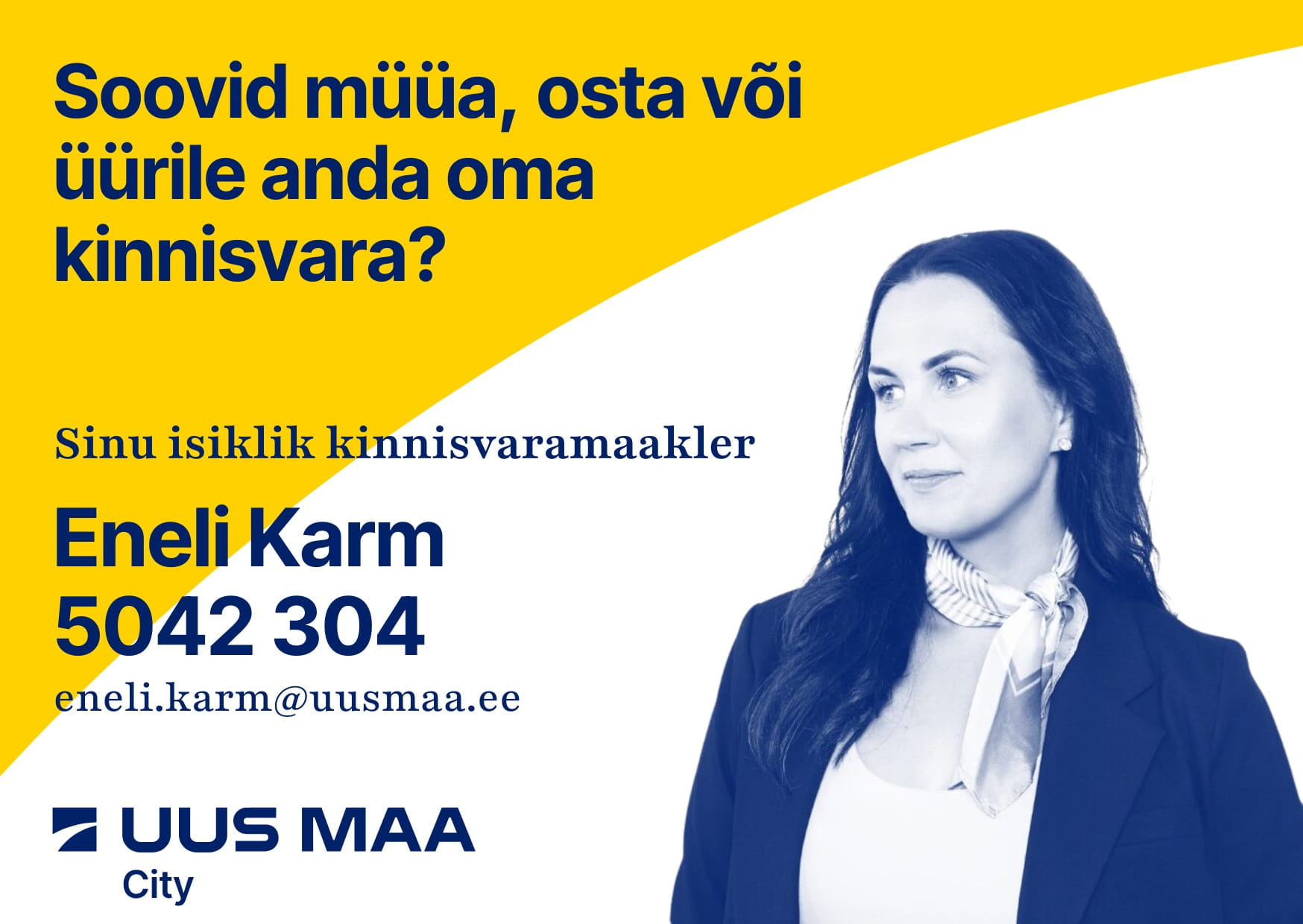 Sinu isiklik kinnisvaramaakler